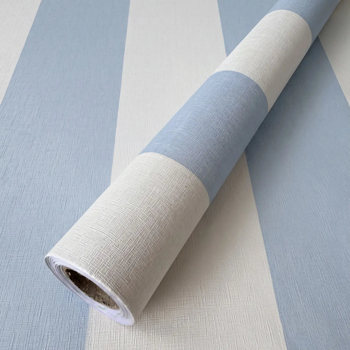 1 Roll Self-Adhesive Modern Vertical Striped Wallpaper, 4 Colors (Pink/White, Blue/White, Green/White, Black/White), 40cm/15.7" Wide Waterproof, for Bedroom & Rental Apartment Renovation