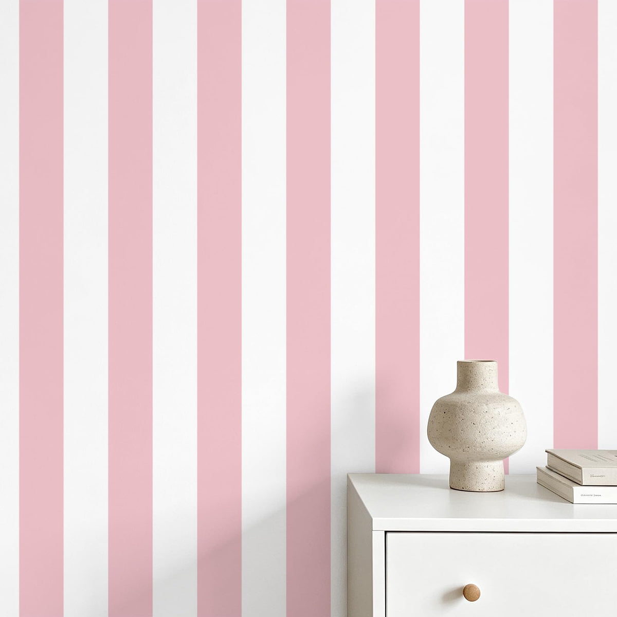 17.3”x120” Black and White Striped Wallpaper Peel and Stick Wallpaper Self-Adhesive Removable Waterproof Wall Paper for Walls Modern Vinyl Film