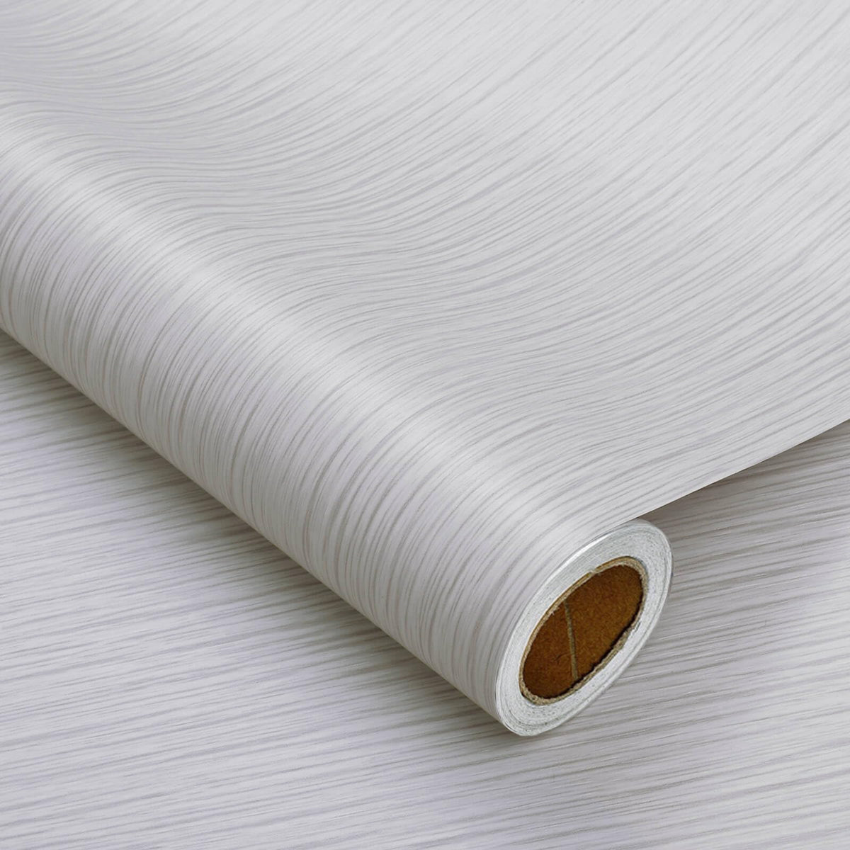 Heroad Peel and Stick Wallpaper Wood Contact Paper Wood Wallpaper White Wood Grain Contact Paper Thicken Textured for Cabinets and Drawers Countertops Waterproof Self Adhesive Vinyl 17.5" x 78.7"