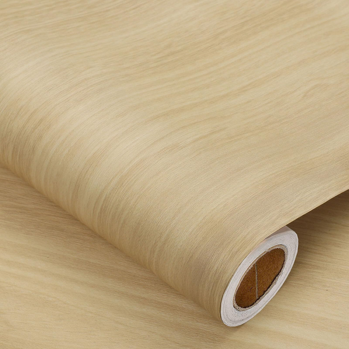 Heroad Peel and Stick Wallpaper Wood Contact Paper Wood Wallpaper White Wood Grain Contact Paper Thicken Textured for Cabinets and Drawers Countertops Waterproof Self Adhesive Vinyl 17.5" x 78.7"