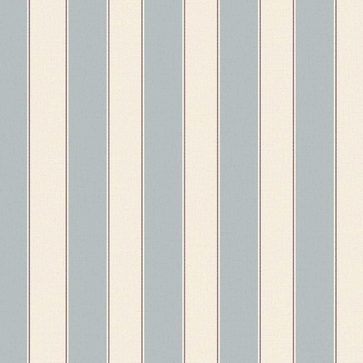 Blue and White Cream Striped Wallpaper Peel and Stick Self-Adhesive Removable Waterproof Wallpaper for Bedroom Kitchen Bathroom (Blue, 17.32"x 118.11")