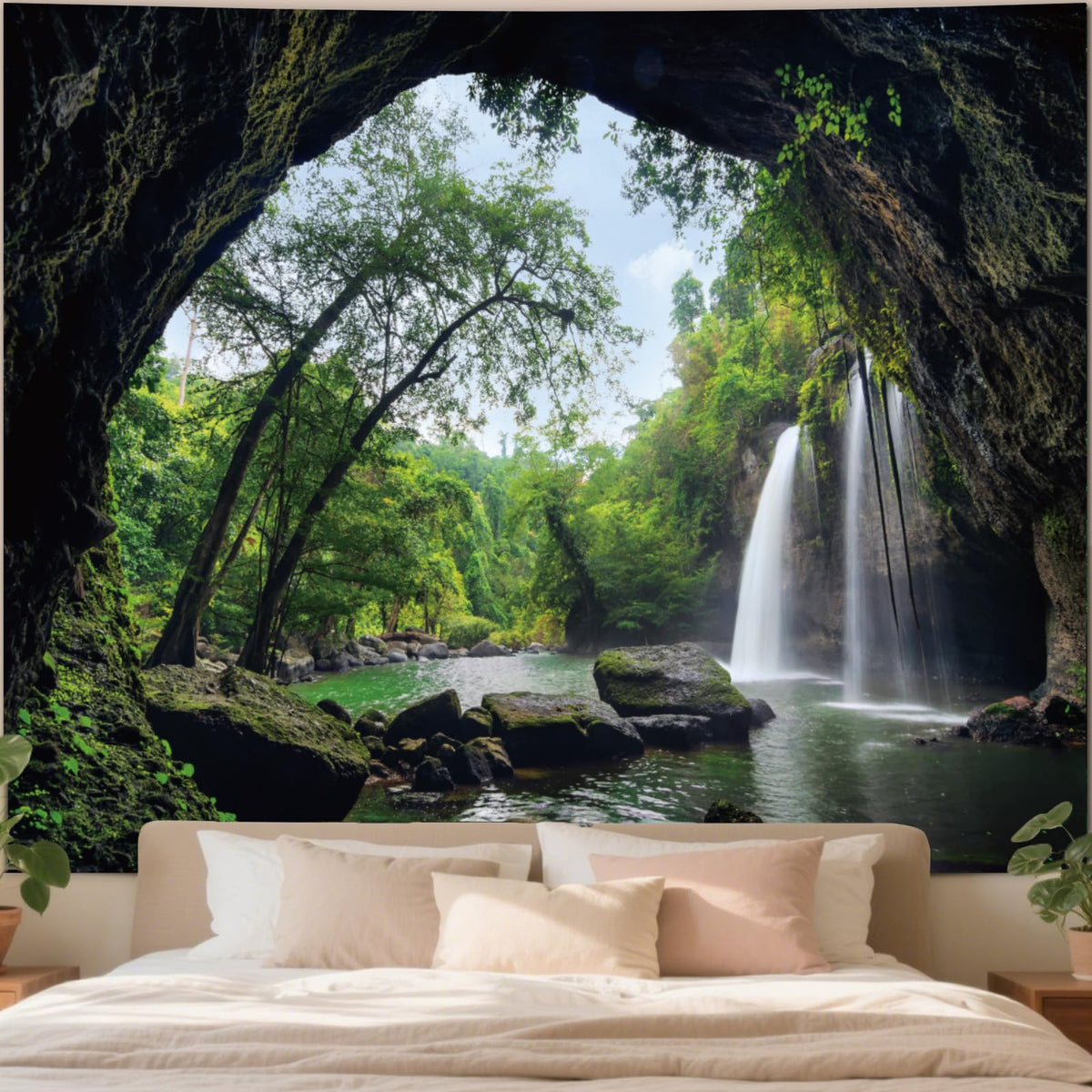 Apdidl Boho Tapestry for Bedroom, Sun Bohemian Wall Hanging Classroom Decor