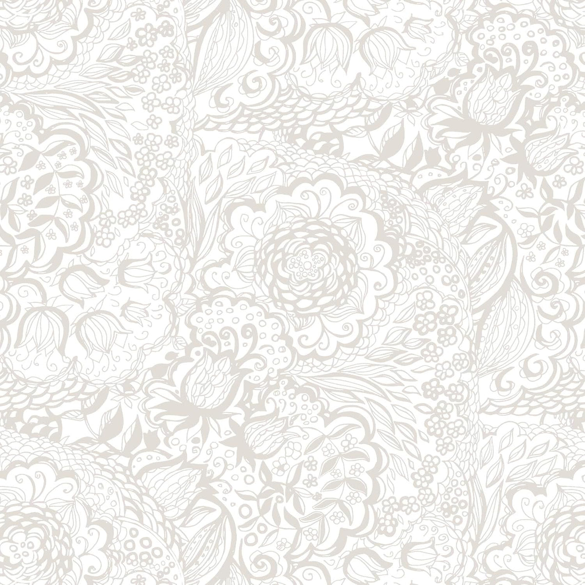 Peel and Stick Wallpaper Boho Pink and White Floral Wallpaper for Bedroom Bathroom Removable Self-adhsive Contact Paper for Cabinets Nursery Shelf Liner 17.3" x 394"