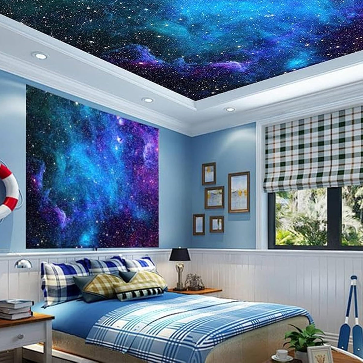 Apdidl Galaxy Wall Tapestry, Outer Space Themed Party Decorations Backdrop
