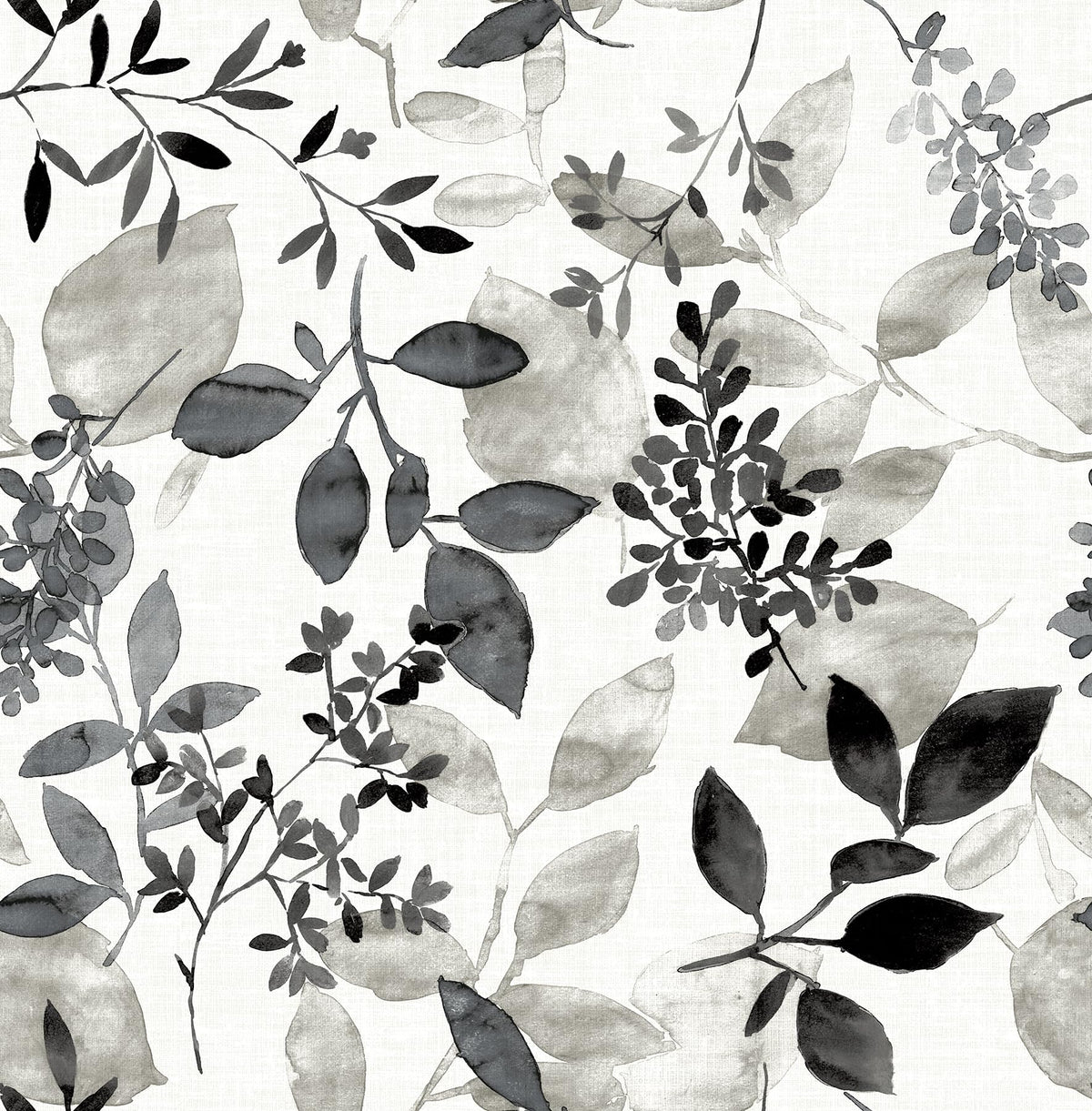 NuWallpaper by WallPops NUS3144 Breezy Peel & Stick Wallpaper, Grey