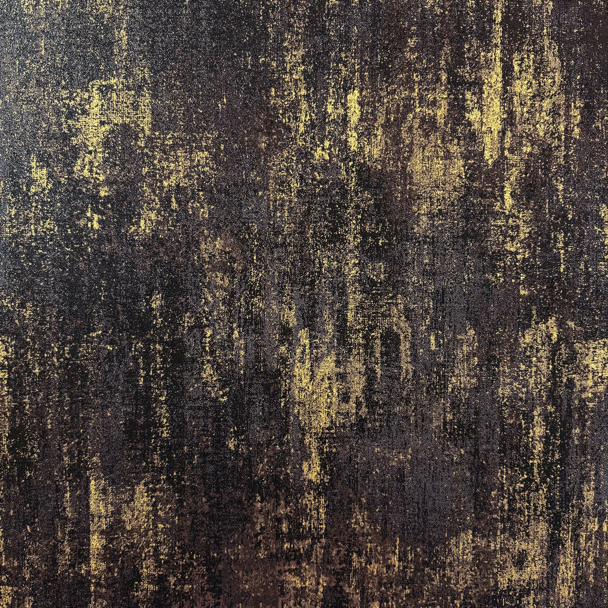 JiffDiff Vintage Metallic Peel and Stick Wallpaper Industrial Metallic Concrete Wall Paper Modern Stick on Wallpaper Self Adhesive Contact Paper(17.3" x 1200" Black Gold)