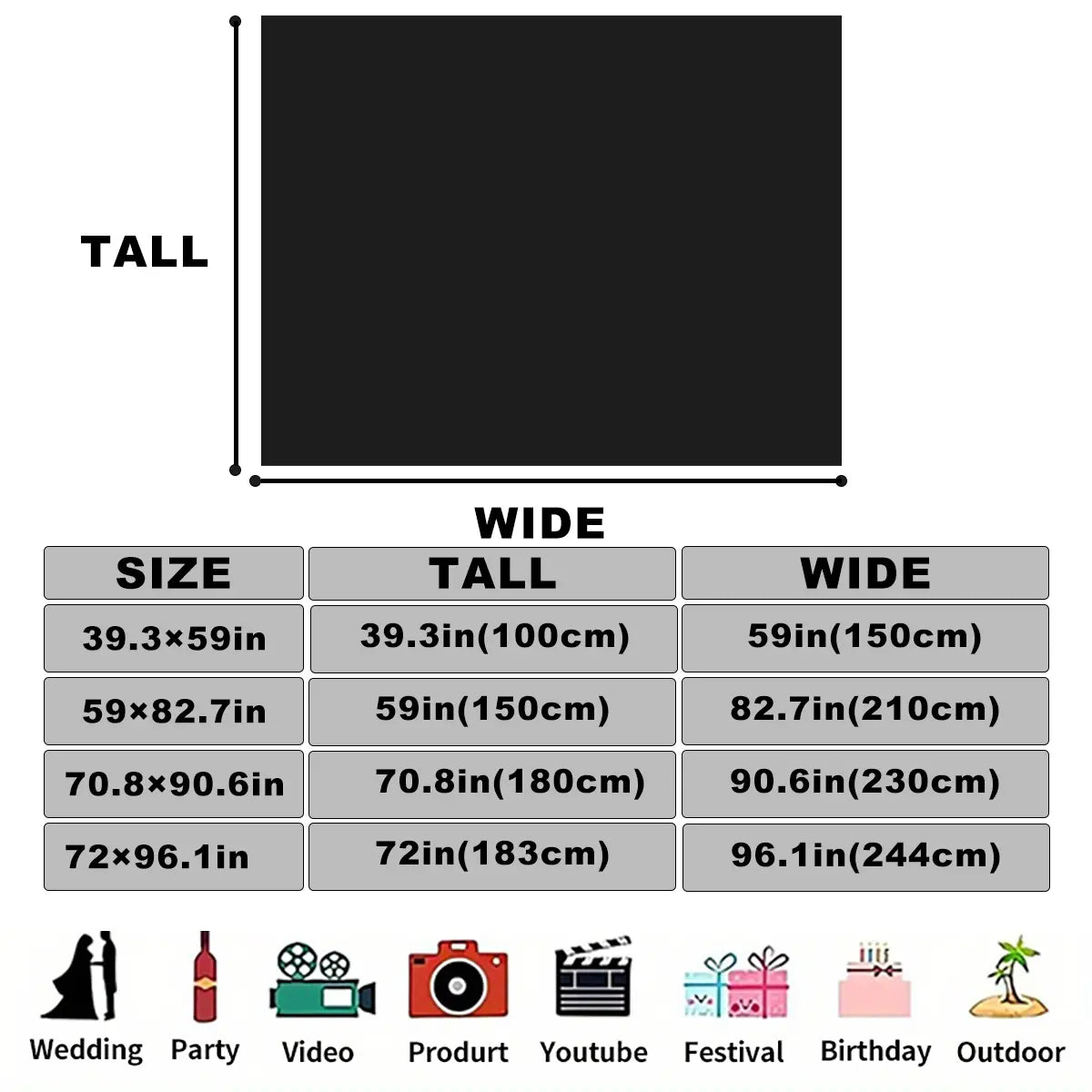 1pc 2D Flat Wall-Hang Synthetic Polyester Tapestry - Vibrant Palm Tree Ocean Art, Tropical Beach Sunset Print, Room Decor, Happy Birthday Ceremony Backdrop, Beachy Room Upgrade, No Electricity Needed, Multiple Options Available