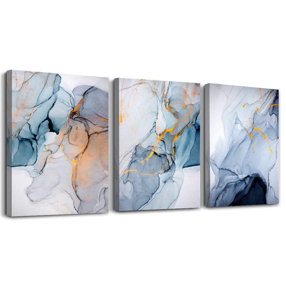 Canvas Wall Art For Living Room Abstract Wall Decor For Bedroom Modern Office Wall Decorations Ink Paintings Fashion Abstract Pictures Artwork Bathroom Canvas Art Prints Kitchen Home Decor 3 Piece