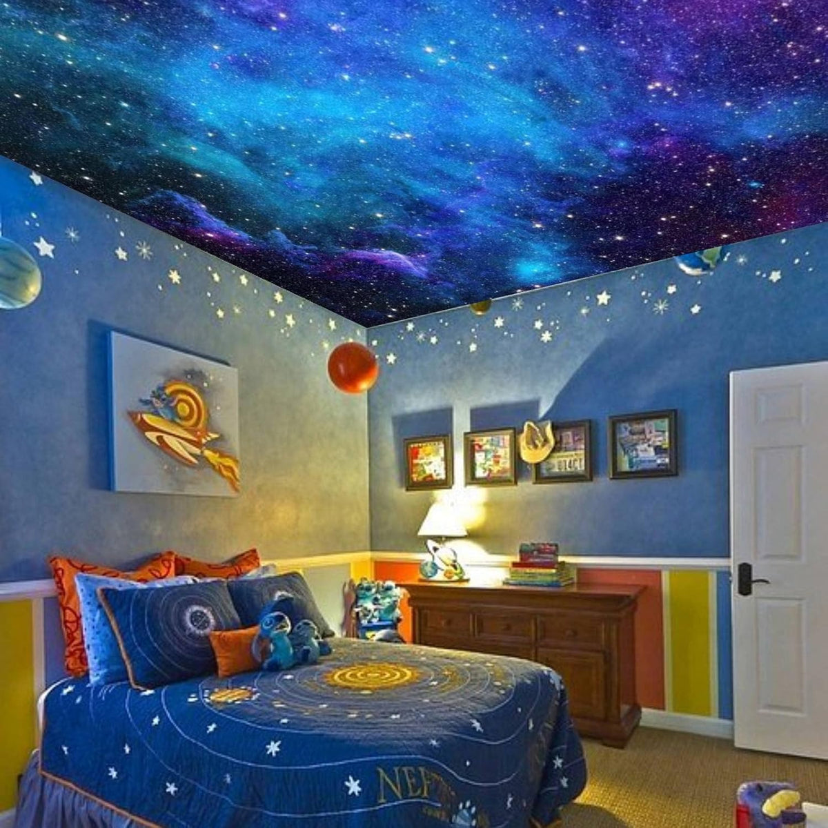 Apdidl Galaxy Wall Tapestry, Outer Space Themed Party Decorations Backdrop