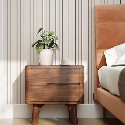 Timeet Modern Peel and Stick Wallpaper Wallpaper Beige Boho Stripe Contact Paper Waterproof Self Adhesive Removable Textured Wall Paper for Bedroom Bathroom Cabinets Wall Decor Vinyl 17.3" x 400"