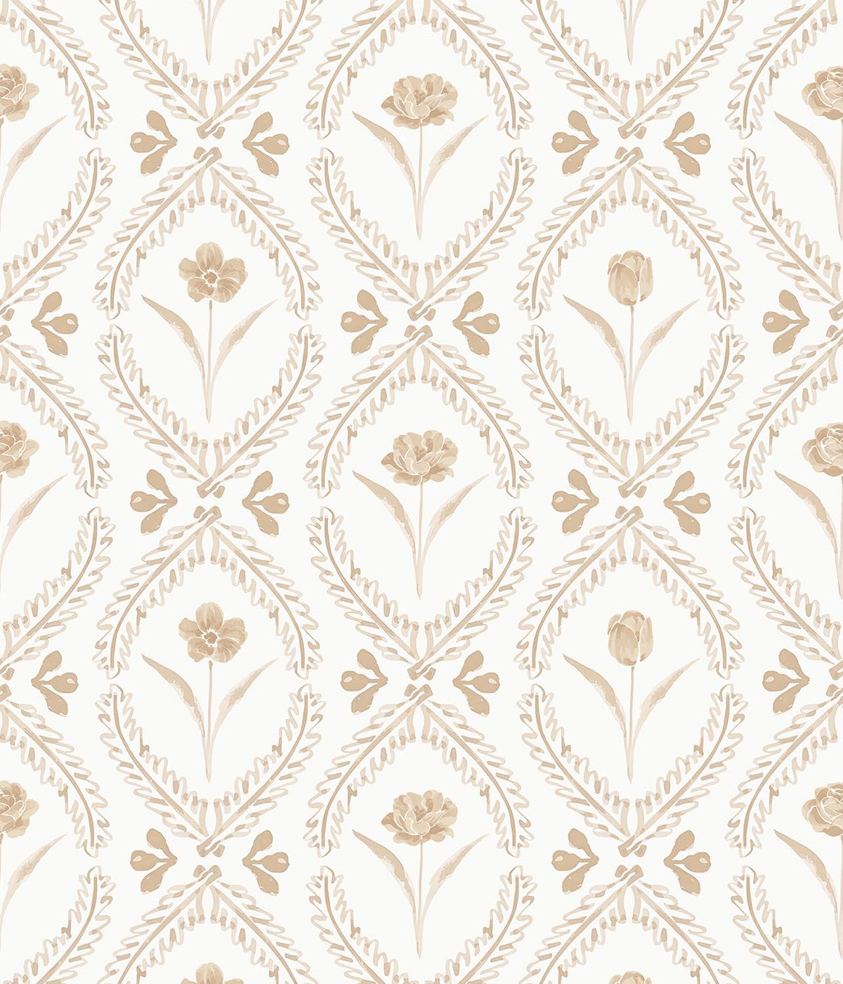 Orainege Peel and Stick Wallpaper Floral Wallpaper 16.9in x118.1in