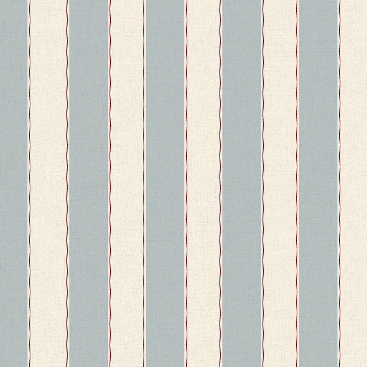Blue and White Cream Striped Wallpaper Peel and Stick Self-Adhesive Removable Waterproof Wallpaper for Bedroom Kitchen Bathroom (Blue, 17.32"x 118.11")
