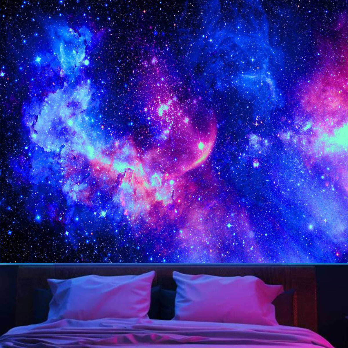Apdidl Galaxy Wall Tapestry, Outer Space Themed Party Decorations Backdrop