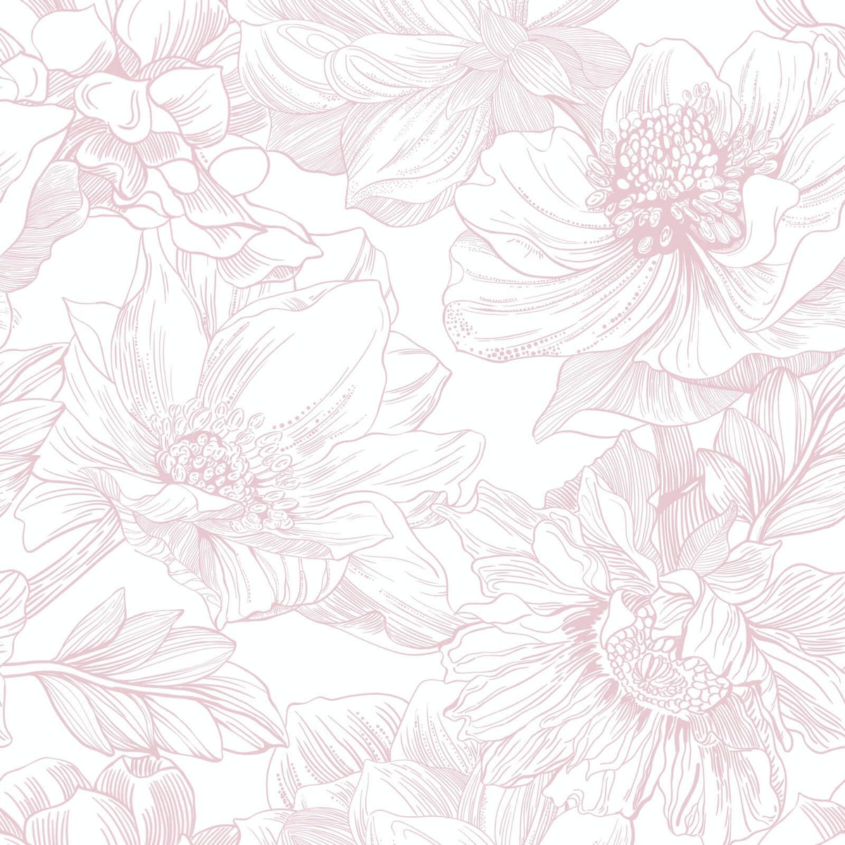 Ismoon Large Floral Peel and Stick Wallpaper Boho Beige Contact Paper 17.3inx6.5ft Neutral Wall Paper Removable Self Adhesive Wallpaper Bedroom Cabinet Bathroom Waterproof Mural Wall Decor Vinyl Roll