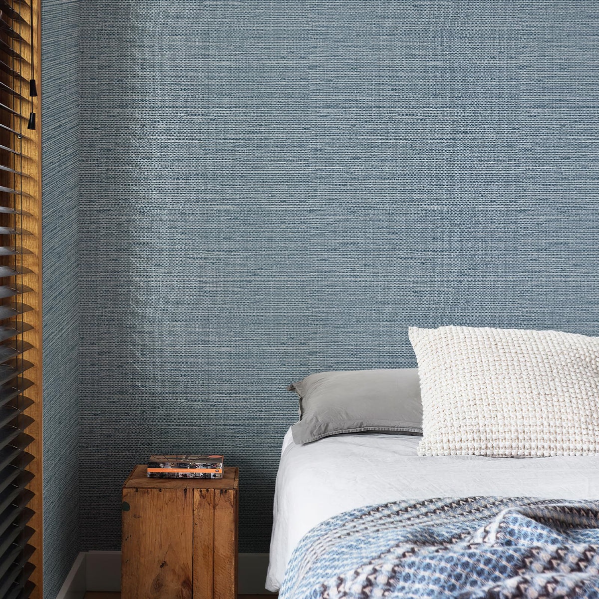 Simon&Siff Textured Grasscloth Peel and Stick Wallpaper 17.7"x394" Neutral Faux Grassweave Wallpaper Waterproof Self Adhesive Removable Wallpaper Mural for Home Decor Bedroom Kitchen Cabinet