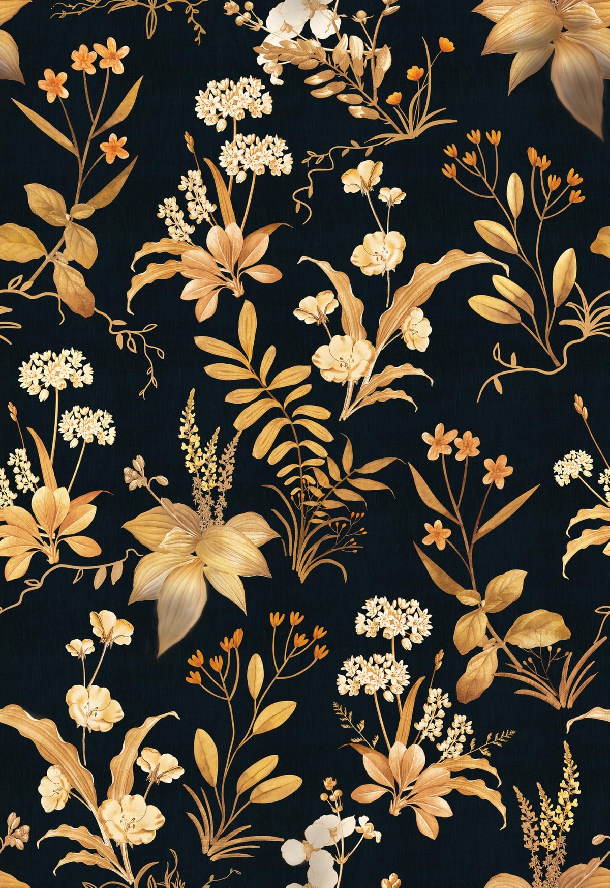 Simon&Siff Vintage Floral Peel and Stick Wallpaper 17.3" x 118"